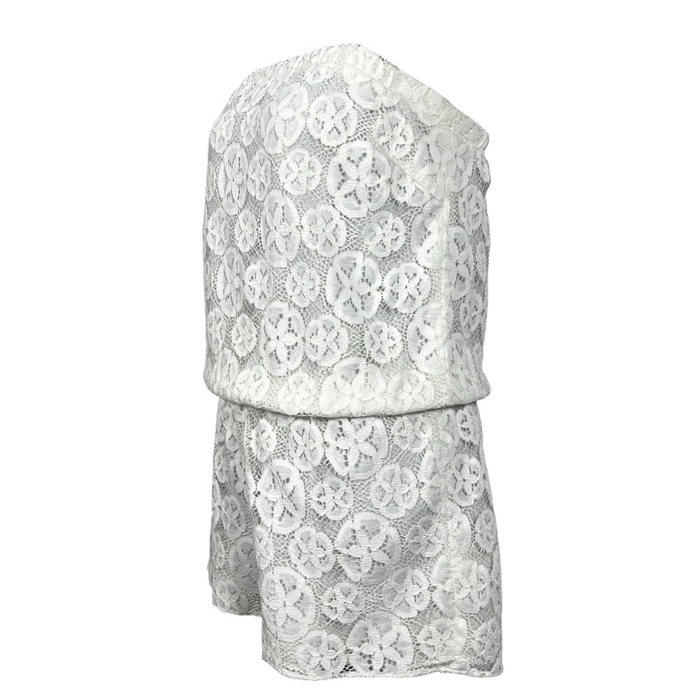 Lily Pulitzer White Lace Strapless Romper Small - Picture 2 of 8
